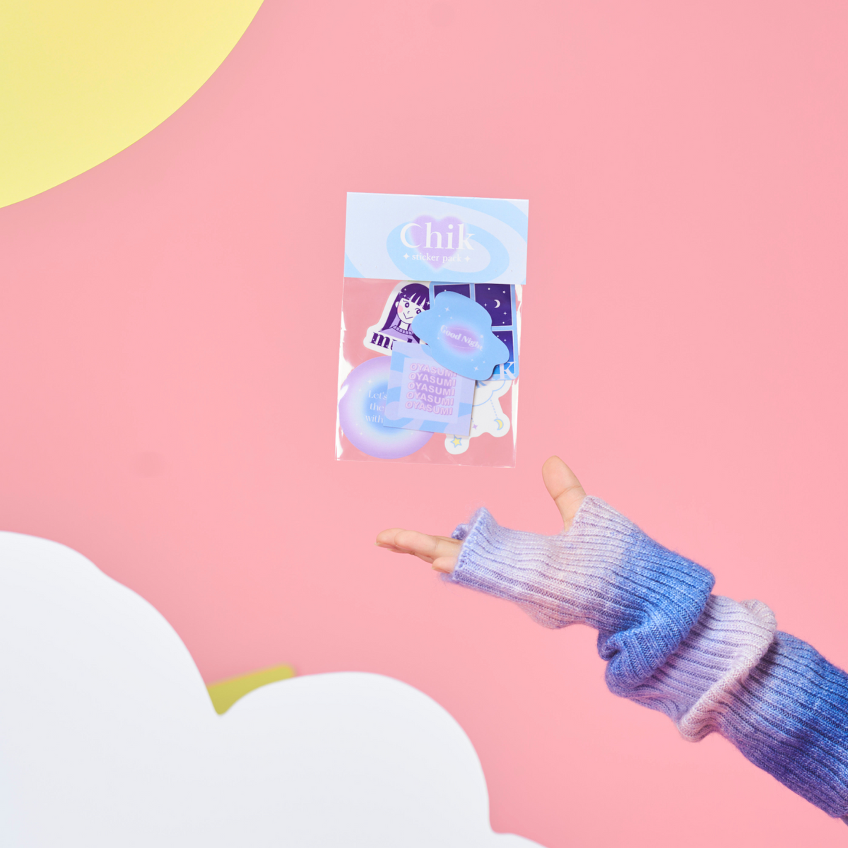むくえな　chik グッズ　むく推し　おまけあり Chik sticker set – むくえなちっく。