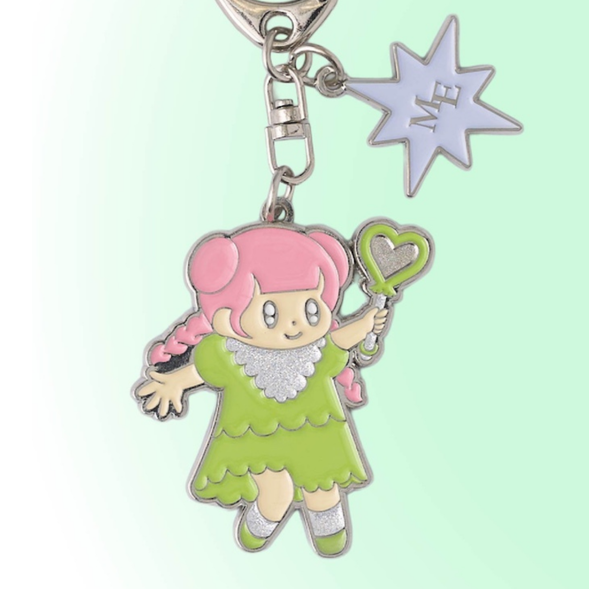 Zepp商品】プリティーメタルキーホルダー – むくえなちっく。