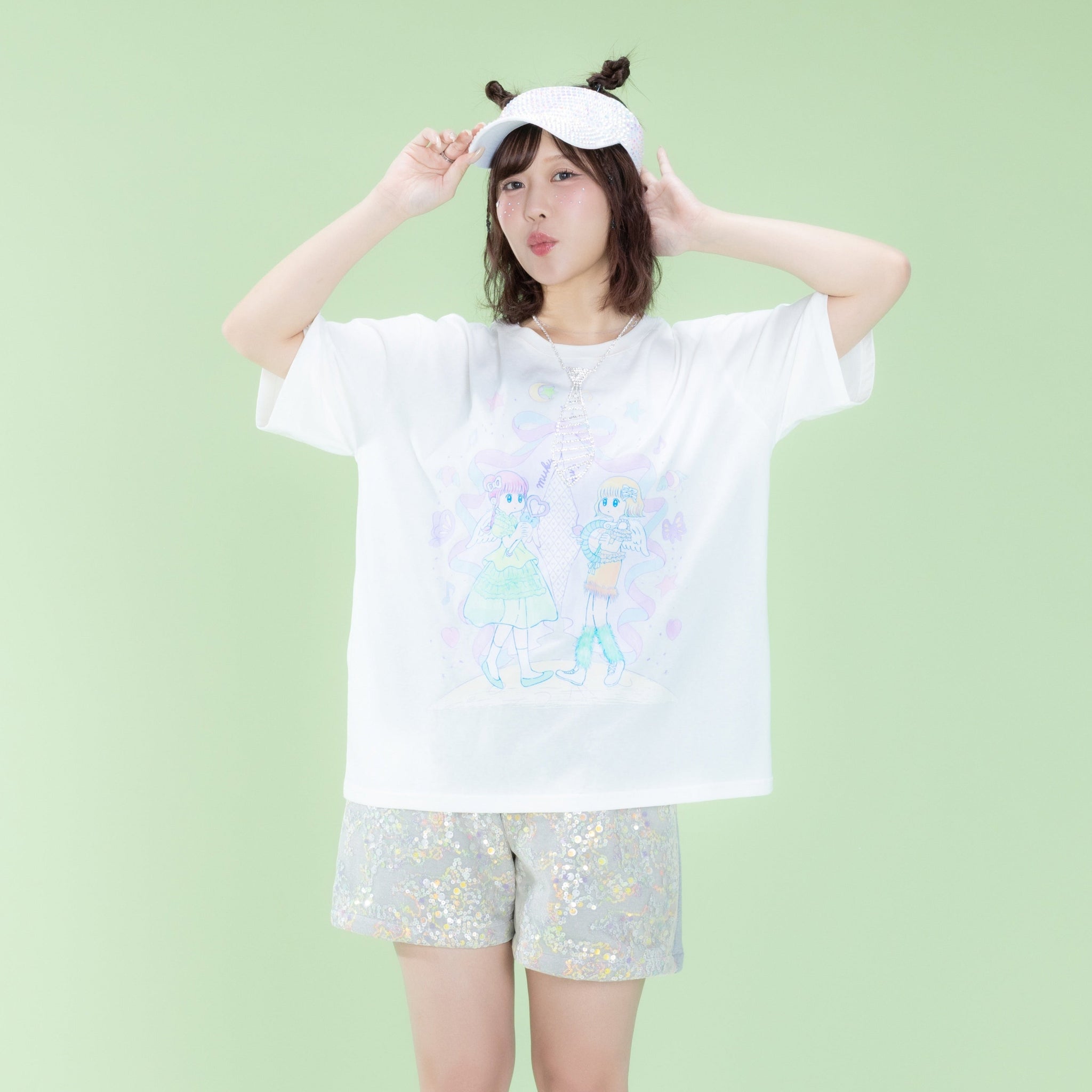 Zepp商品】2人は魔法少女Tシャツ – むくえなちっく。